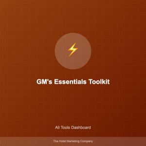 GM's Essentials — Curated Hotel Manager Toolkit